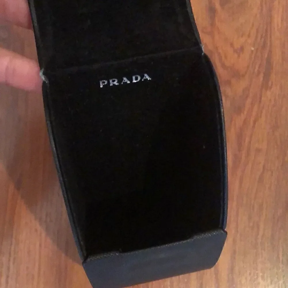 Prada black hard